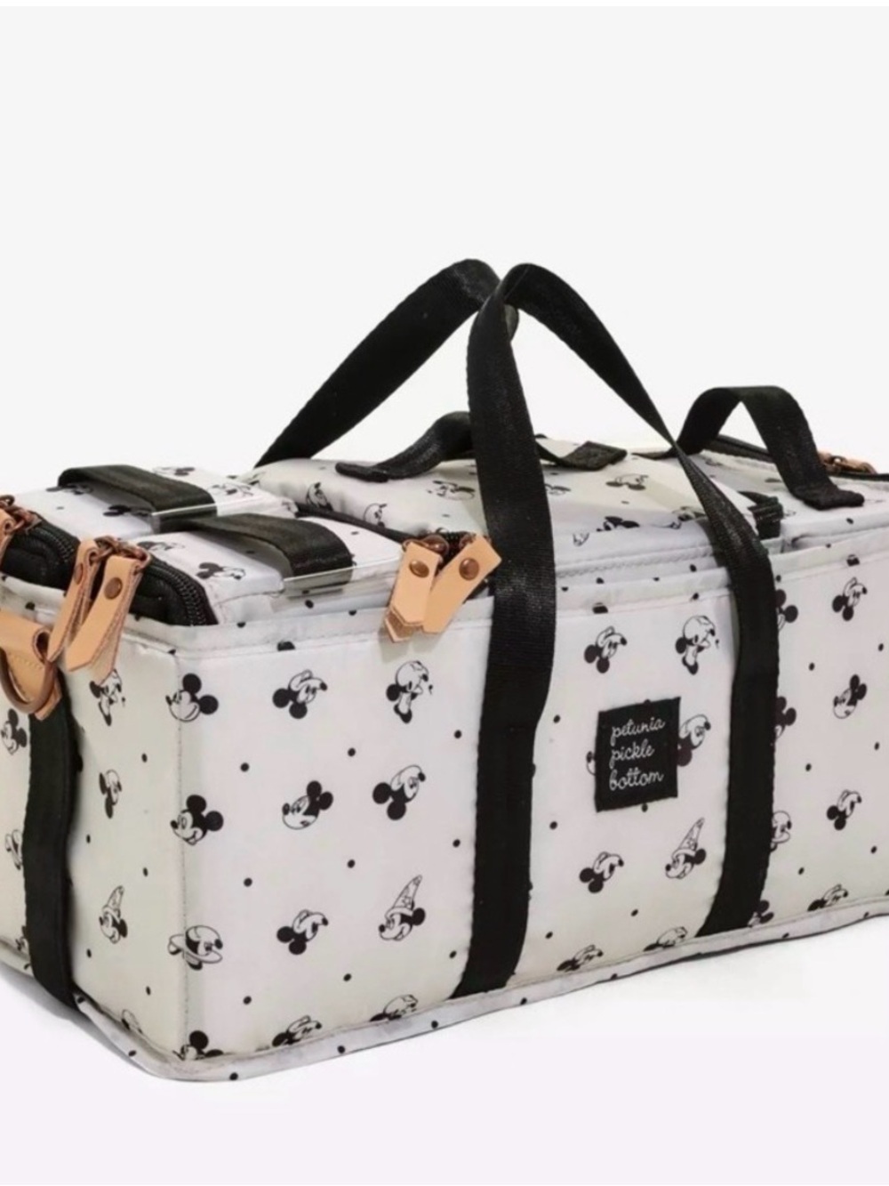 Petunia Pickle Bottom 90th Anniv B&W Mickey Inter-Mix Deluxe Packing Cube Set